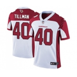 Men's Arizona Cardinals #40 Pat Tillman White Vapor Untouchable Limited Player Football Jersey