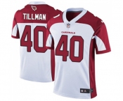 Men's Arizona Cardinals #40 Pat Tillman White Vapor Untouchable Limited Player Football Jersey