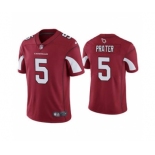 Men's Arizona Cardinals #5 Matt Prater Red Vapor Untouchable Limited Stitched Football Jersey