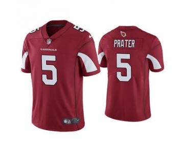 Men's Arizona Cardinals #5 Matt Prater Red Vapor Untouchable Limited Stitched Football Jersey