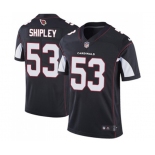 Men's Arizona Cardinals #53 A.Q. Shipley Black Alternate Vapor Untouchable Limited Player Football Jersey