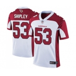 Men's Arizona Cardinals #53 A.Q. Shipley White Vapor Untouchable Limited Player Football Jersey