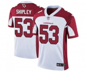 Men's Arizona Cardinals #53 A.Q. Shipley White Vapor Untouchable Limited Player Football Jersey