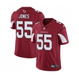 Men's Arizona Cardinals #55 Chandler Jones Red Team Color Vapor Untouchable Limited Player Football Jersey