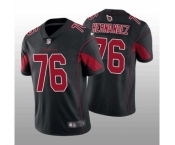 Men's Arizona Cardinals #76 Will Hernandez Black Color Rush Stitched Football Jersey