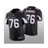 Men's Arizona Cardinals #76 Will Hernandez Black Vapor Untouchable Stitched Football Jersey