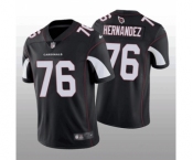 Men's Arizona Cardinals #76 Will Hernandez Black Vapor Untouchable Stitched Football Jersey