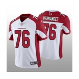 Men's Arizona Cardinals #76 Will Hernandez White Red Vapor Untouchable Stitched Football Jersey