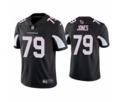 Men's Arizona Cardinals #79 Josh Jones Black Vapor Untouchable Limited Stitched Football Jersey