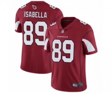 Men's Arizona Cardinals #89 Andy Isabella Red Team Color Vapor Untouchable Limited Player Football Jersey