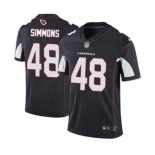 Men's Cardinals #48 Isaiah Simmons Black Alternate Stitched Football Vapor Untouchable Limited Jersey