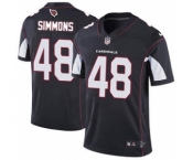 Men's Cardinals #48 Isaiah Simmons Black Alternate Stitched Football Vapor Untouchable Limited Jersey