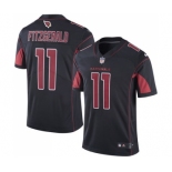 Men's Nike Arizona Cardinals #11 Larry Fitzgerald Limited Black Rush Vapor Untouchable NFL Jersey