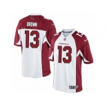 Men's Nike Arizona Cardinals #13 Jaron Brown Limited White NFL Jersey