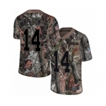 Men's Nike Arizona Cardinals #14 J.J. Nelson Limited Camo Rush Realtree NFL Jersey