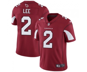 Men's Nike Arizona Cardinals #2 Andy Lee Red Team Color Vapor Untouchable Limited Player NFL Jersey