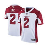 Men's Nike Arizona Cardinals #2 Andy Lee White Vapor Untouchable Limited Player NFL Jersey