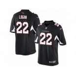 Men's Nike Arizona Cardinals #22 T. J. Logan Limited Black Alternate NFL Jersey