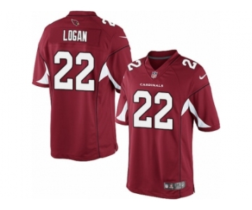 Men's Nike Arizona Cardinals #22 T. J. Logan Limited Red Team Color NFL Jersey