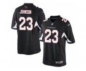 Men's Nike Arizona Cardinals #23 Chris Johnson Limited Black Alternate NFL Jersey