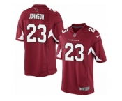 Men's Nike Arizona Cardinals #23 Chris Johnson Limited Red Team Color NFL Jersey