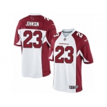 Men's Nike Arizona Cardinals #23 Chris Johnson Limited White NFL Jersey