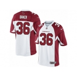 Men's Nike Arizona Cardinals #36 Budda Baker Limited White NFL Jersey