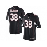 Men's Nike Arizona Cardinals #38 Andre Ellington Limited Black Alternate NFL Jersey