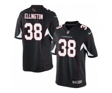 Men's Nike Arizona Cardinals #38 Andre Ellington Limited Black Alternate NFL Jersey