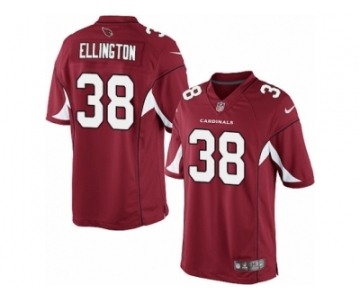 Men's Nike Arizona Cardinals #38 Andre Ellington Limited Red Team Color NFL Jersey