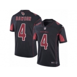 Men's Nike Arizona Cardinals #4 Phil Dawson Limited Black Rush NFL Jersey