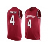 Men's Nike Arizona Cardinals #4 Phil Dawson Limited Red Player Name & Number Tank Top NFL Jersey