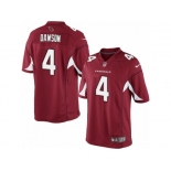 Men's Nike Arizona Cardinals #4 Phil Dawson Limited Red Team Color NFL Jersey