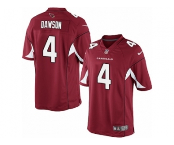 Men's Nike Arizona Cardinals #4 Phil Dawson Limited Red Team Color NFL Jersey