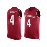 Men's Nike Arizona Cardinals #4 Ryan Quigley Limited Red Player Name & Number Tank Top NFL Jersey