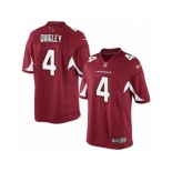 Men's Nike Arizona Cardinals #4 Ryan Quigley Limited Red Team Color NFL Jersey