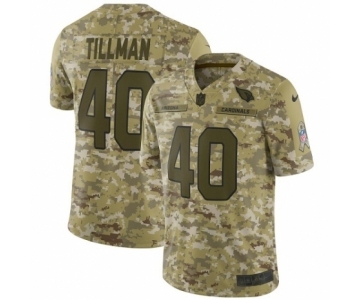 Men's Nike Arizona Cardinals #40 Pat Tillman Limited Camo 2018 Salute to Service NFL Jersey