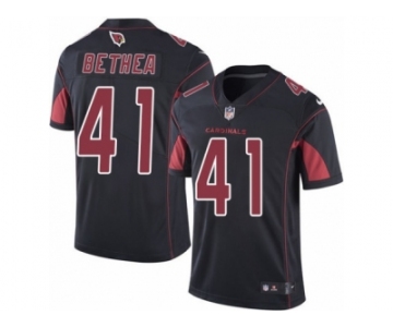 Men's Nike Arizona Cardinals #41 Antoine Bethea Limited Black Rush NFL Jersey