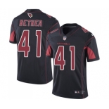 Men's Nike Arizona Cardinals #41 Antoine Bethea Limited Black Rush Vapor Untouchable NFL Jersey