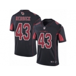 Men's Nike Arizona Cardinals #43 Haason Reddick Limited Black Rush NFL Jersey