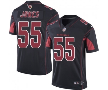 Men's Nike Arizona Cardinals #55 Chandler Jones Limited Black Rush Vapor Untouchable NFL Jersey