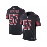 Men's Nike Arizona Cardinals #57 Alex Okafor Limited Black Rush NFL Jersey