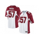 Men's Nike Arizona Cardinals #57 Alex Okafor Limited White NFL Jersey