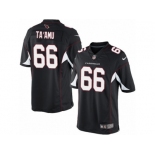 Men's Nike Arizona Cardinals #66 Alameda Ta'amu Limited Black Alternate NFL Jersey