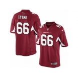 Men's Nike Arizona Cardinals #66 Alameda Ta'amu Limited Red Team Color NFL Jersey