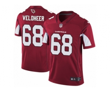 Men's Nike Arizona Cardinals #68 Jared Veldheer Vapor Untouchable Limited Red Team Color NFL Jersey