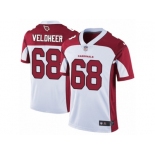 Men's Nike Arizona Cardinals #68 Jared Veldheer Vapor Untouchable Limited White NFL Jersey