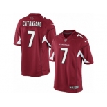 Men's Nike Arizona Cardinals #7 Chandler Catanzaro Limited Red Team Color NFL Jersey