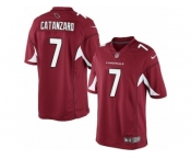 Men's Nike Arizona Cardinals #7 Chandler Catanzaro Limited Red Team Color NFL Jersey