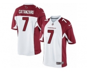 Men's Nike Arizona Cardinals #7 Chandler Catanzaro Limited White NFL Jersey